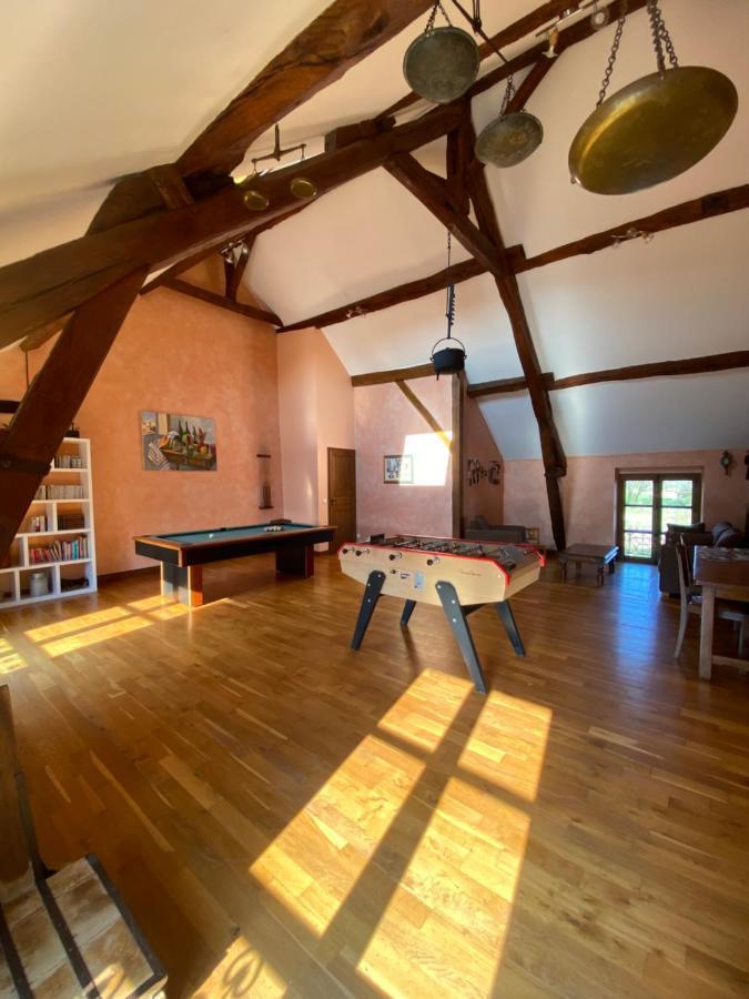 La Ferme De Fontenelle Amillis Eksteriør bilde